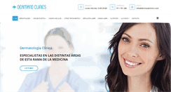 Desktop Screenshot of dermandclinics.com